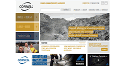 Desktop Screenshot of connellmining.com